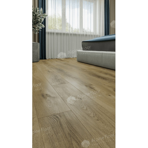 LVT плитка Дуб Натуральный Отбеленный ECO 23-3