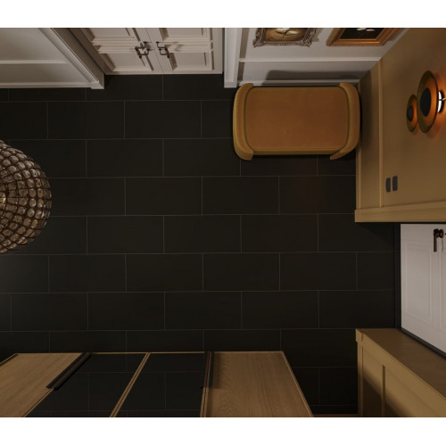 Ламинат Черный монохром (Black Monochrome) LF402-01