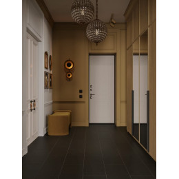 Ламинат Черный монохром (Black Monochrome) LF402-01